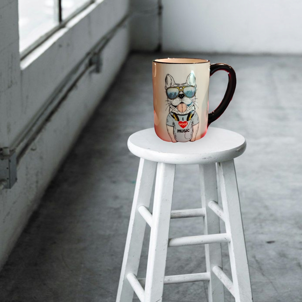 Hipster Dog Coffee Mug by Signature Housewares